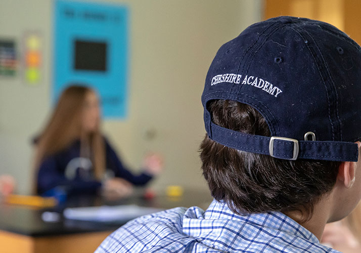 Photo of student wearing a baseball cap. Link to Tangible Personal Property